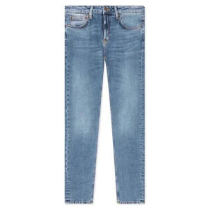 NWT NUDIE JEANS SKINNY LIN - BLUE HORIZON 34x34
